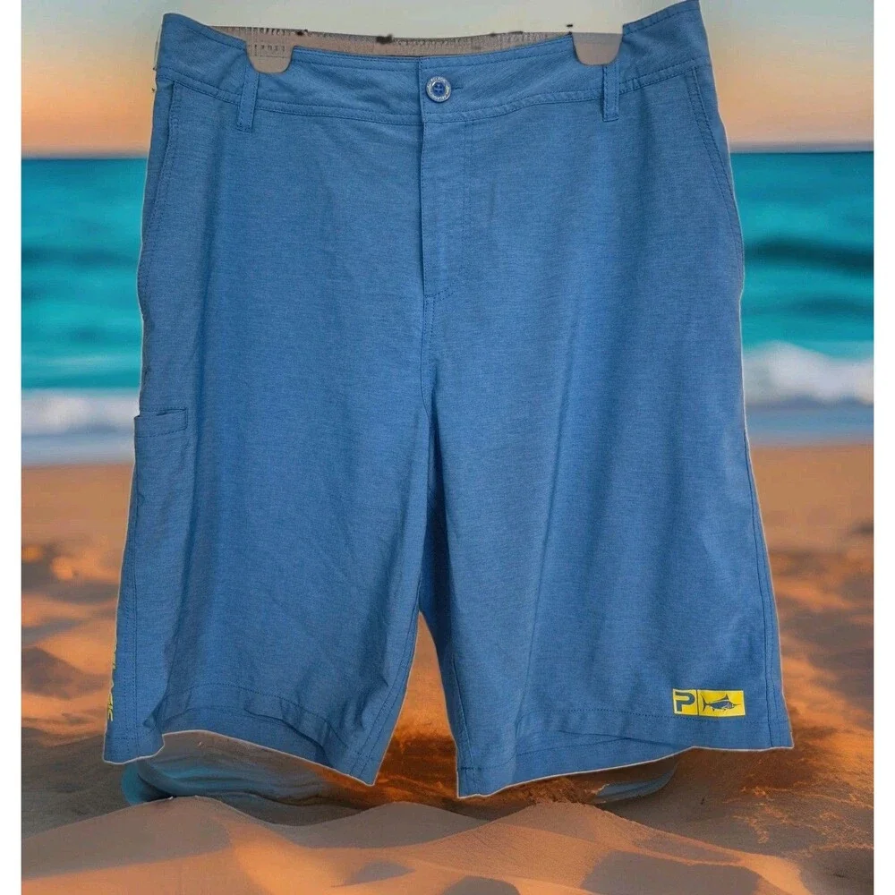 Pelagic Deeps Hybrid Fishing Shorts Men's Altered Waist 17